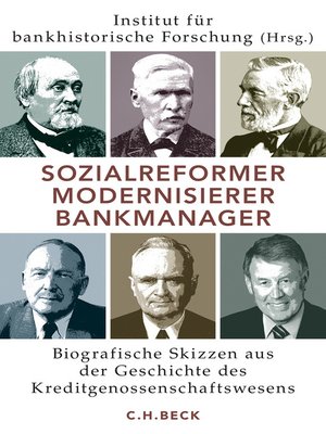 cover image of Sozialreformer, Modernisierer, Bankmanager